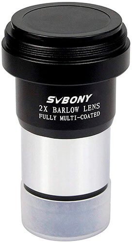SVBONY 2X Barlow Lens 1.25-Inch