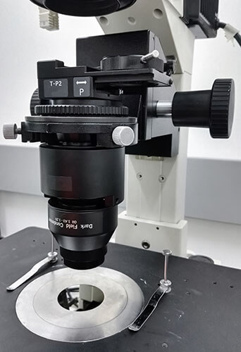 microscope diaphragm iris