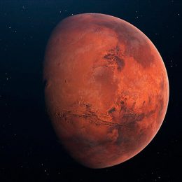 Mars Through A Telescope