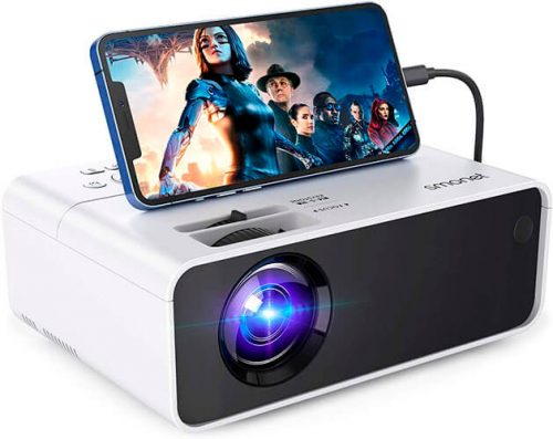 Smonet 1080p Projector for Outdoor Movie