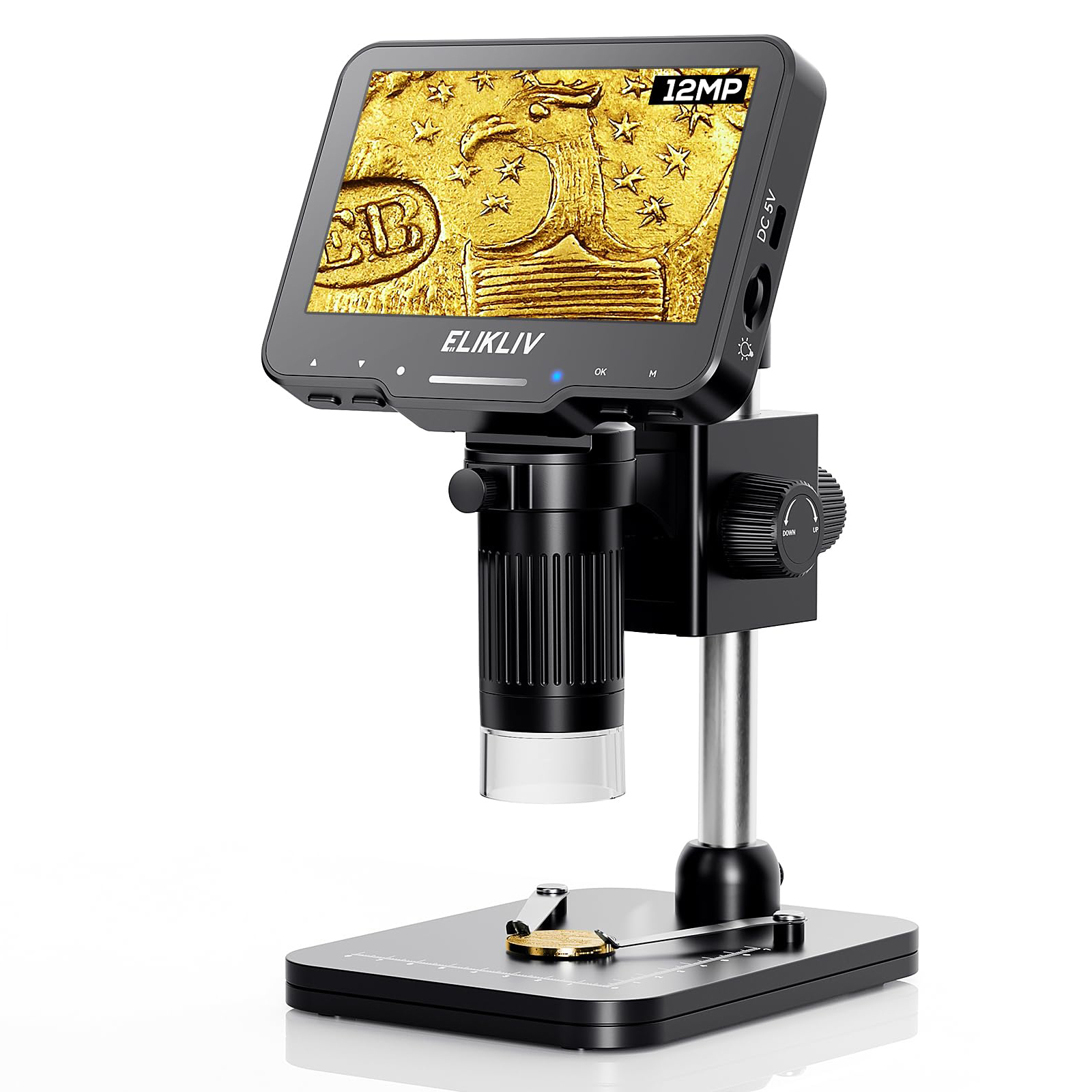 Elikliv EDM4 LCD digital coin microscope