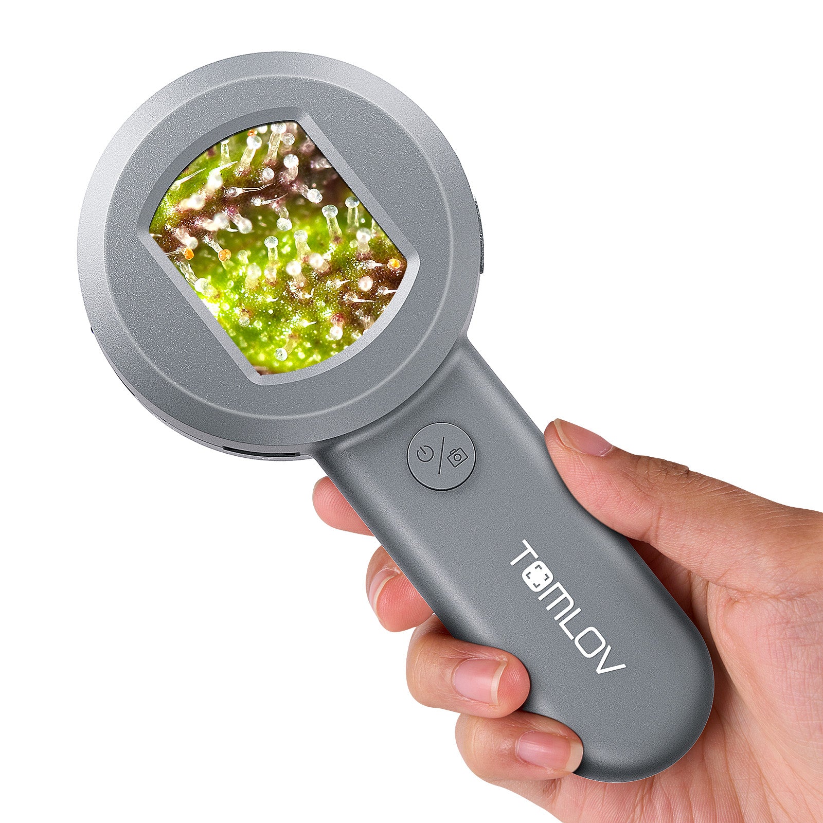 TOMLOV P10 pocket digital microscope with UV light